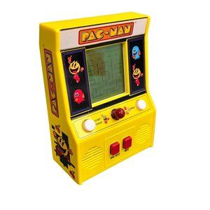 Namco Pac Man Standup Video Game Mini Handheld Model 09521 Working